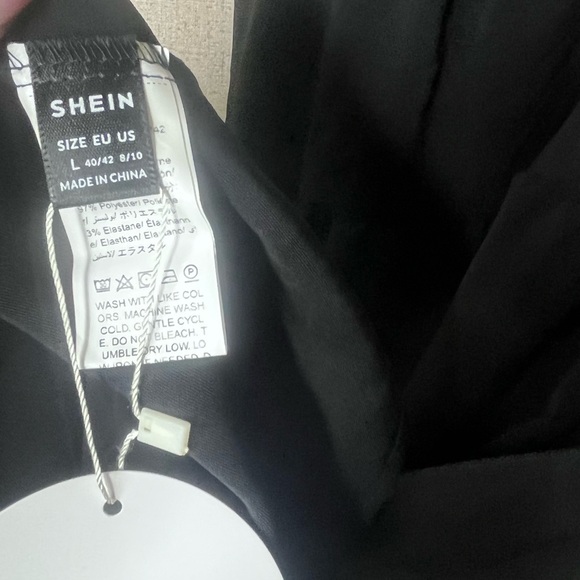 SHEIN Black Strappy Maxi Dress - Picture 9 of 11